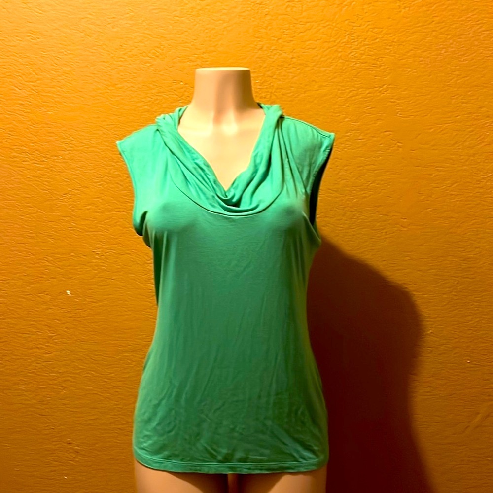 Banana Republic woman’s cowl neck  top Size L